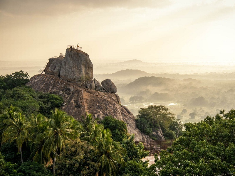 Imountain Peak at Mihintalaya