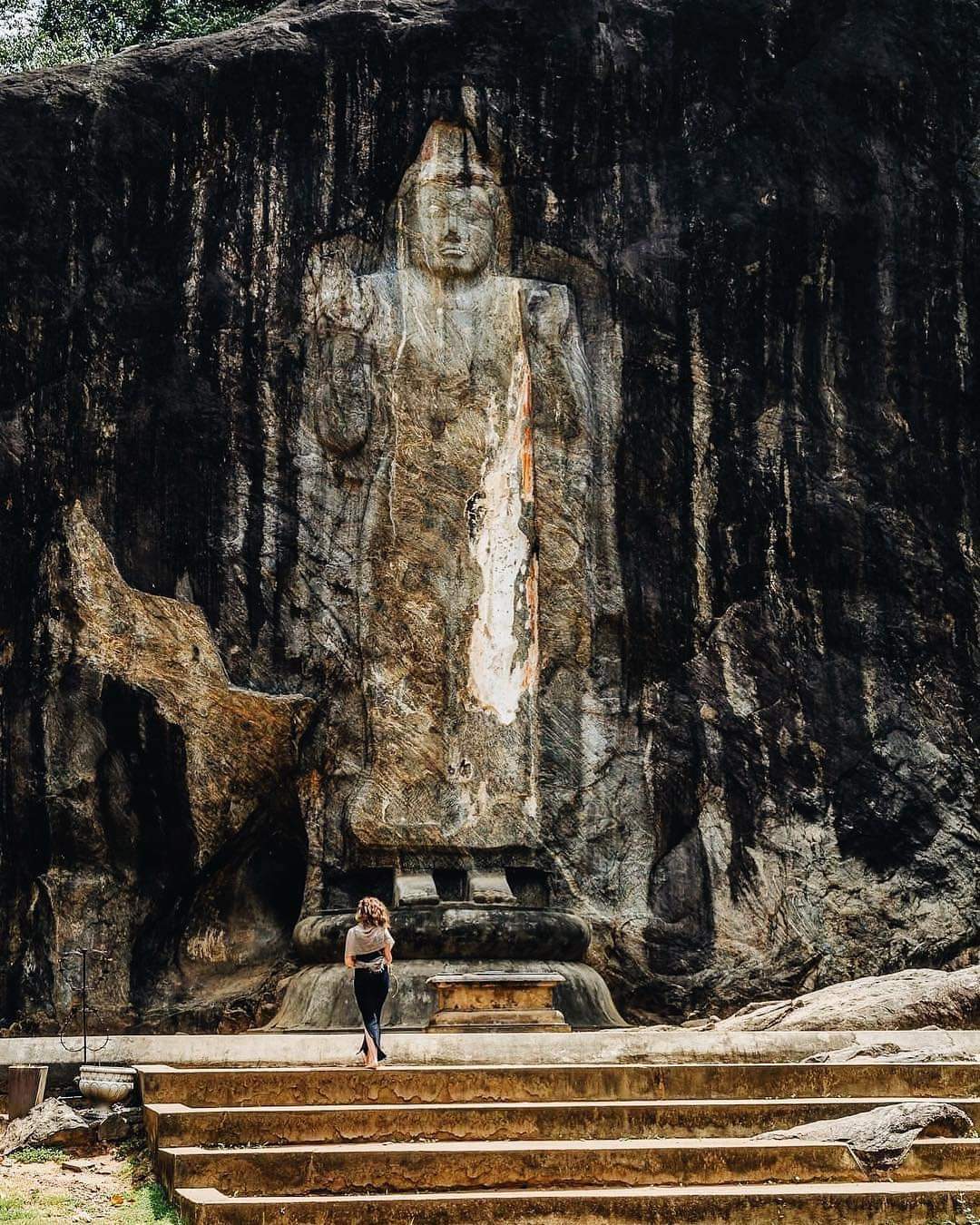 Buddha Statue at Buduruagala