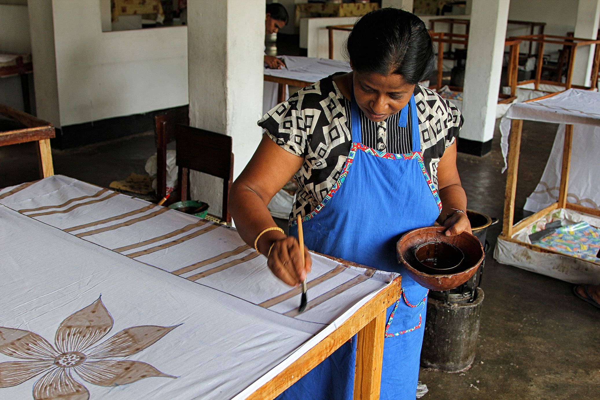 Bathik Factory at Kandy