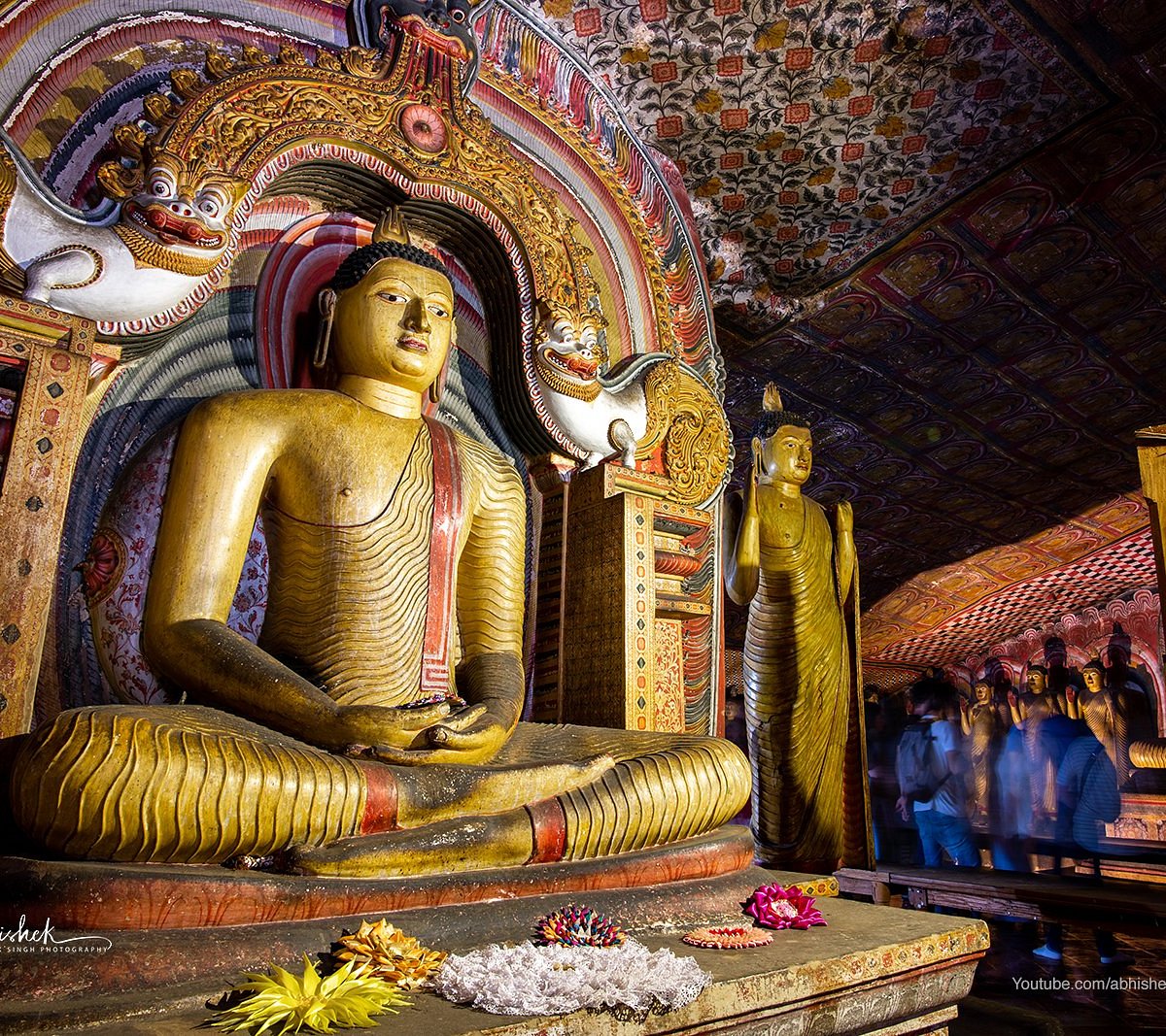 The Cave Temple at Dambulla