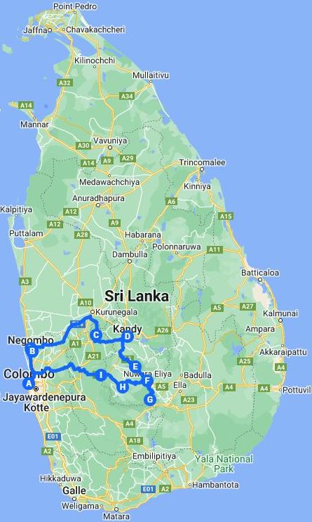 6 Days Explore Nature & Outdoor Adventure Sri Lanka Tour Itinerary