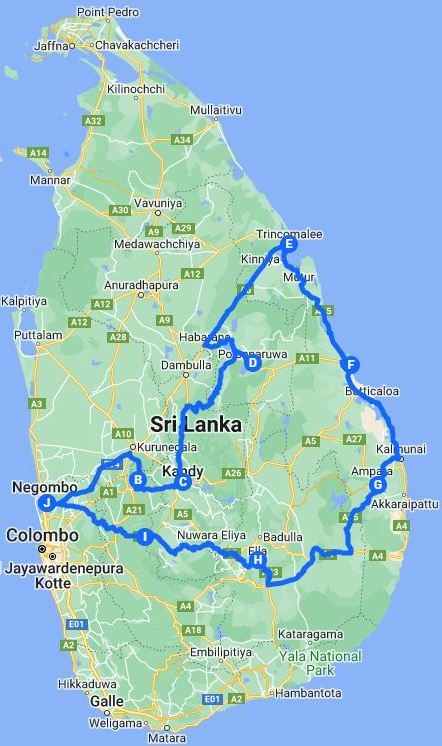 11 Days Sri Lanka Best Summer Family Tour Itinerary