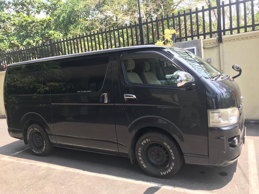 Private van hot sale hire