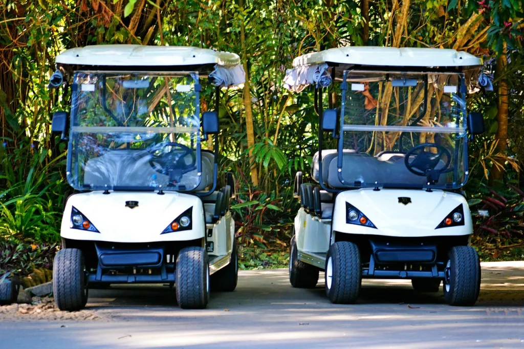 Small Go-kart for 6 travelers in Peradeniya botanical garden