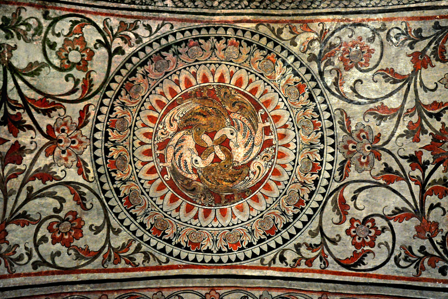 lankathilaka temple ceiling paintings 