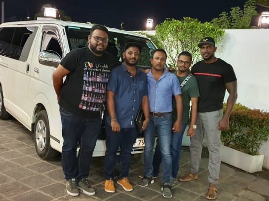 14 days van hire package with our guests and Mr. Mahesh 14 days van hire package with our guests and Mr. Mahesh