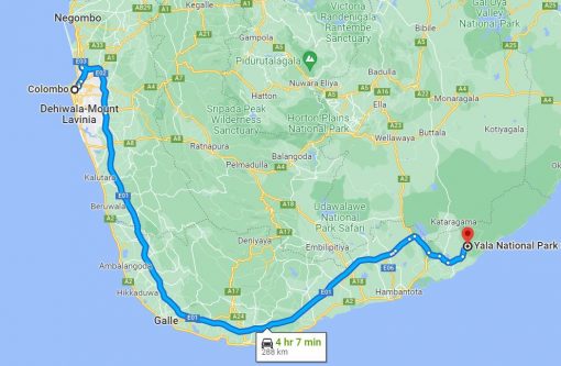 Colombo City to National Park