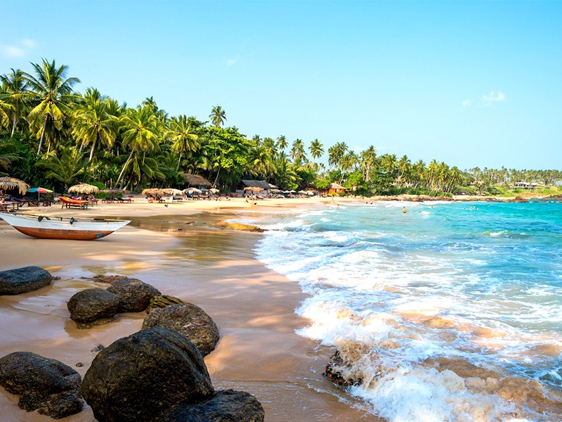 koggala beach far view